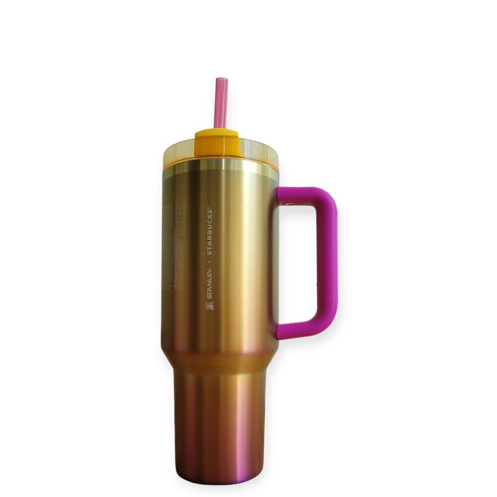 Starbucks x Stanley 40oz Quencher Sunset Gradient Limited Edition Summer 2024